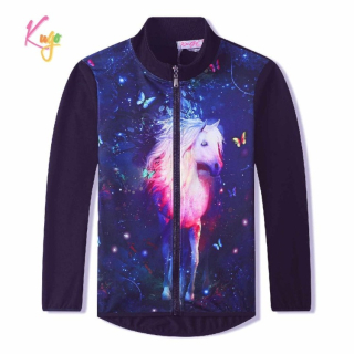 Dívčí funkční mikina Kugo SM3593 tmavě modrá